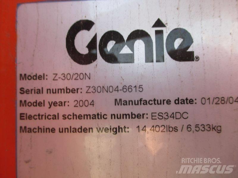 Genie Z 30/20 N Plataforma de trabajo articulada