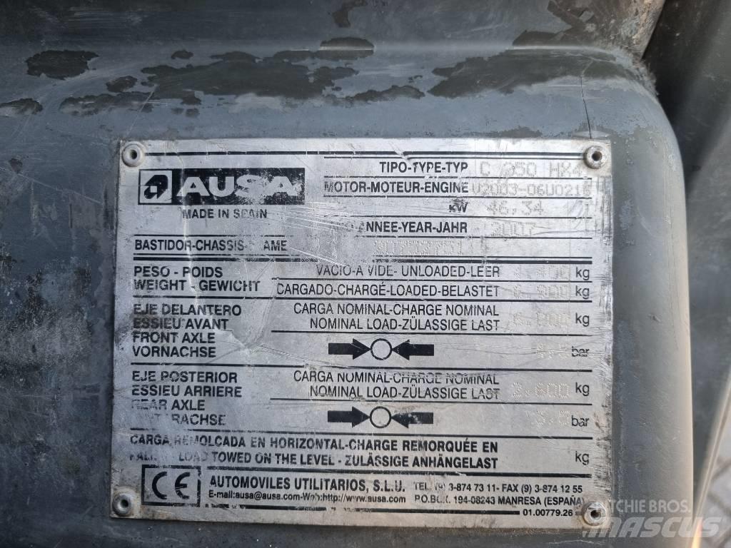 Ausa C 250 H Carretillas elevadoras todo terreno