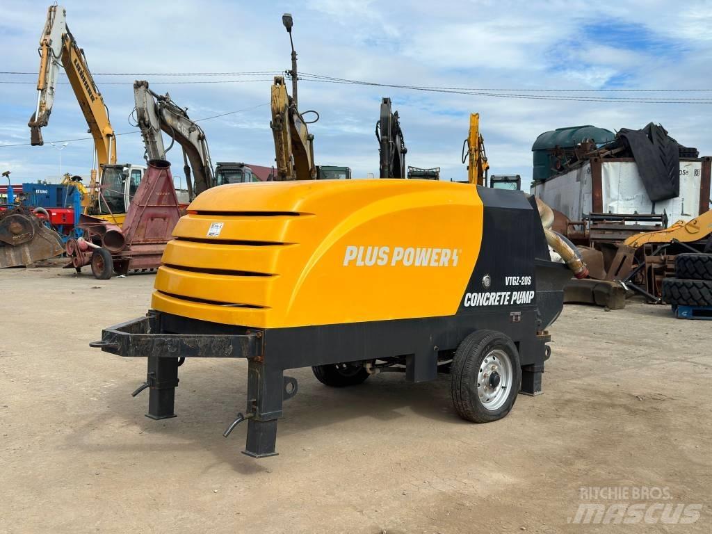Plus Power VTGZ-20S Camión hormigonera