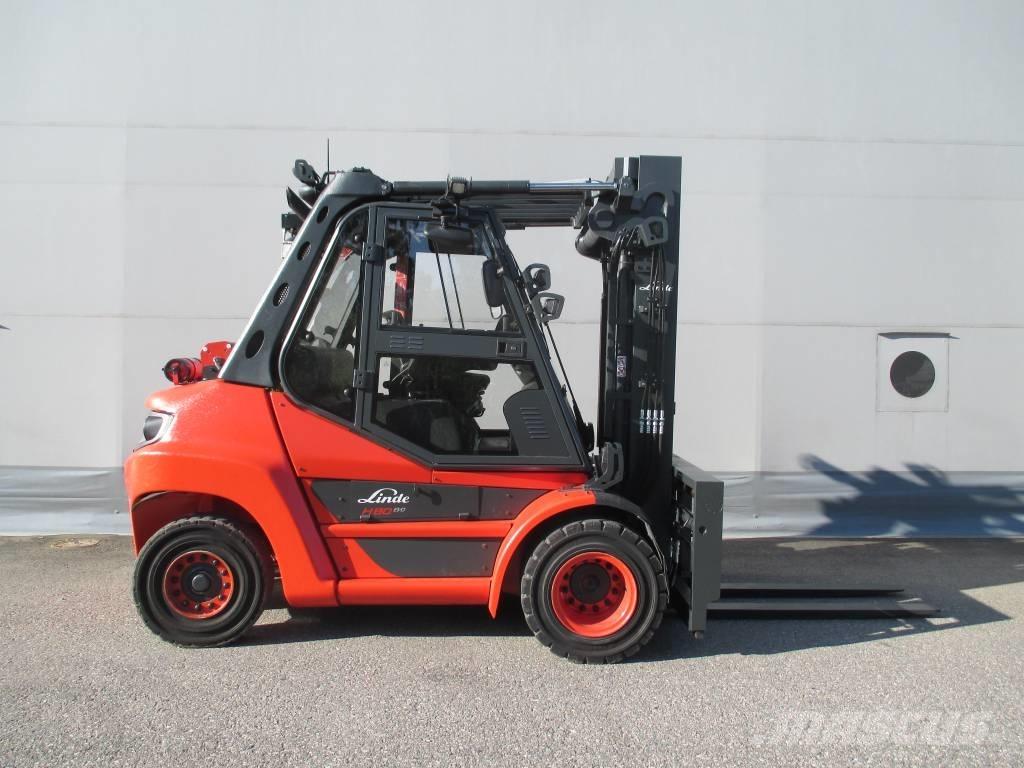 Linde H 80 D Carretillas diesel