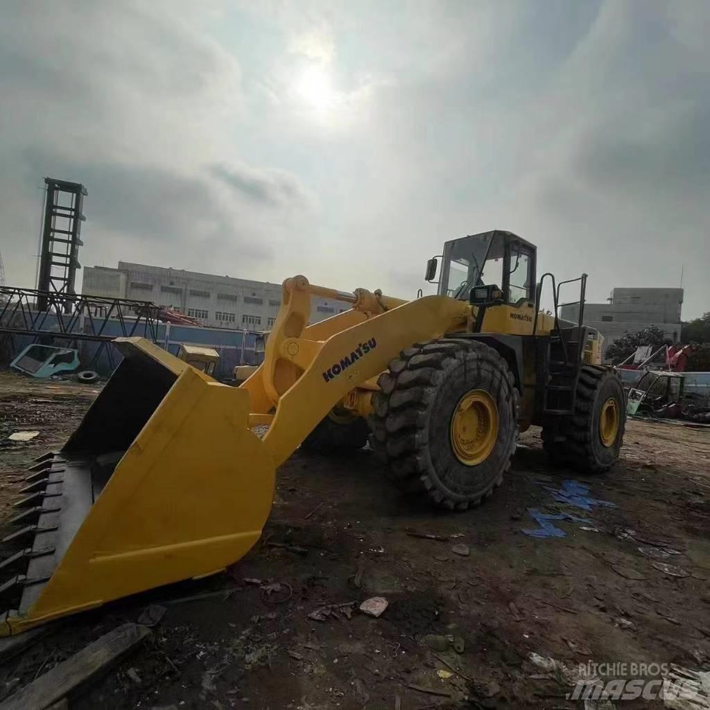 Komatsu WA 500 Cargadoras sobre ruedas