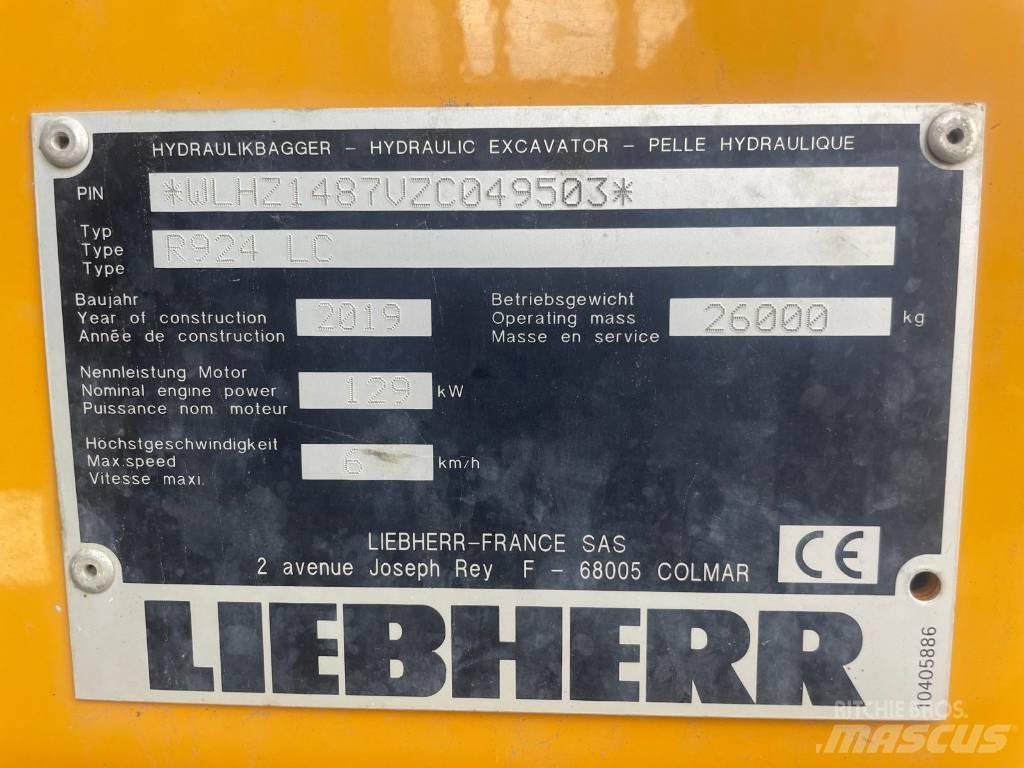 Liebherr R924 G8 Excavadoras de cadenas