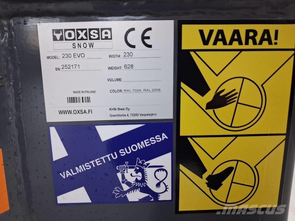 Oxsa 230 EVO Fresadoras quitanieves