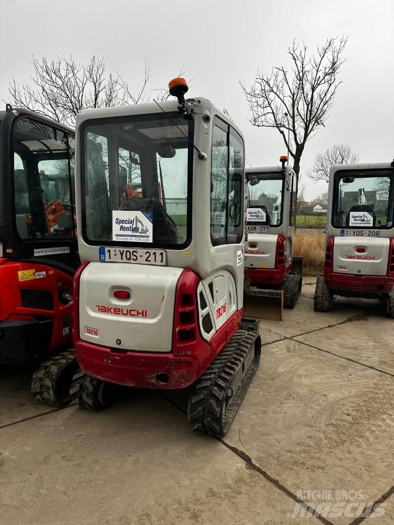 Takeuchi TB 216 Mini excavadoras < 7t