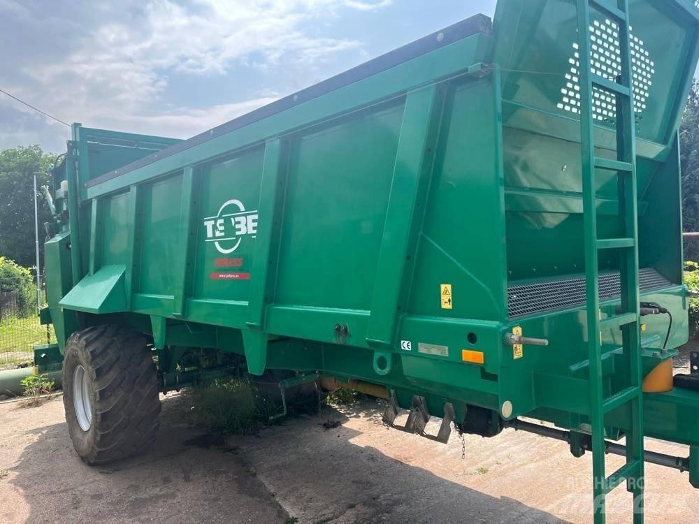 Tebbe 120 LS Remolques esparcidores de estiércol