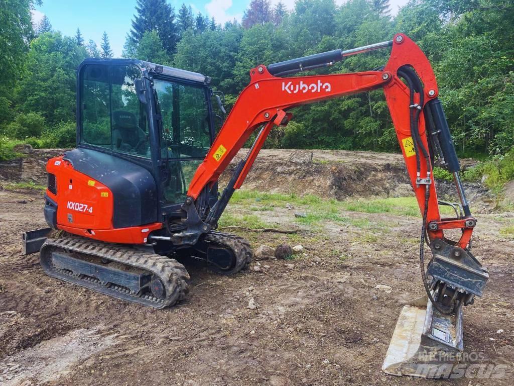 Kubota KX 027-4 Mini excavadoras < 7t
