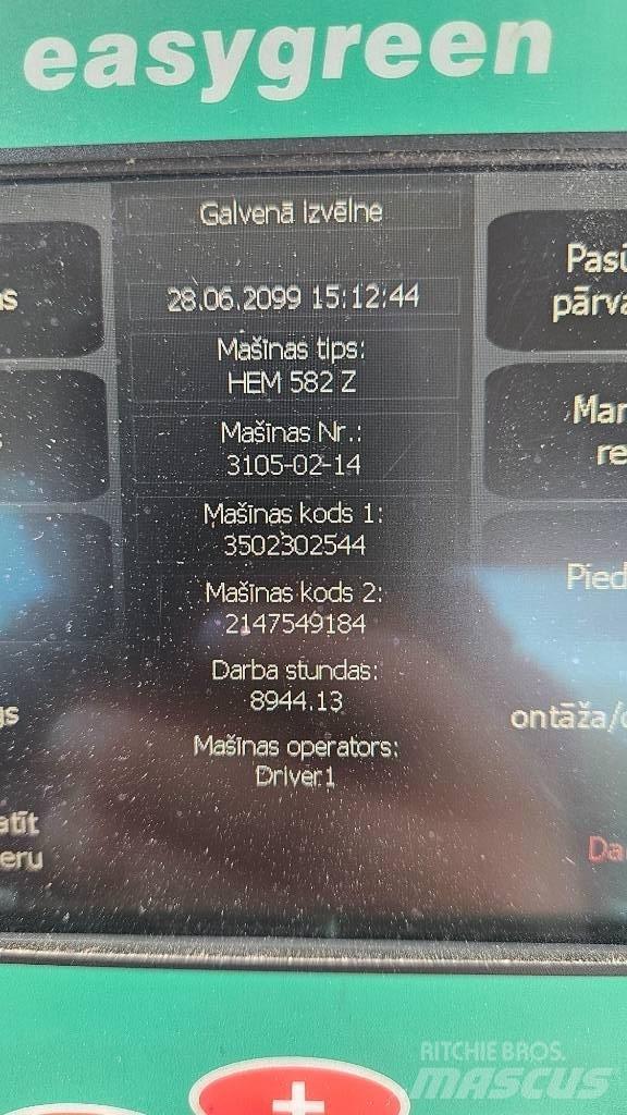 JENZ HEM 582 Z Trituradoras de madera