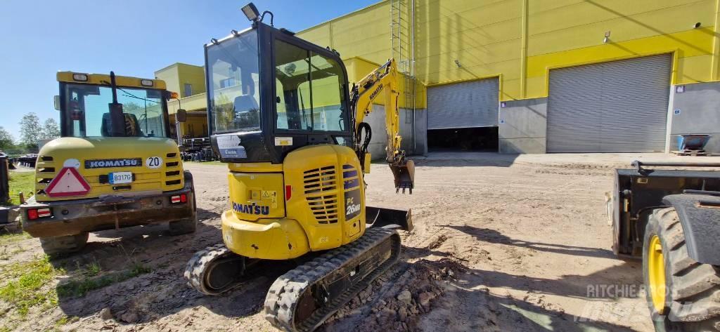 Komatsu PC 26 MR Mini excavadoras < 7t