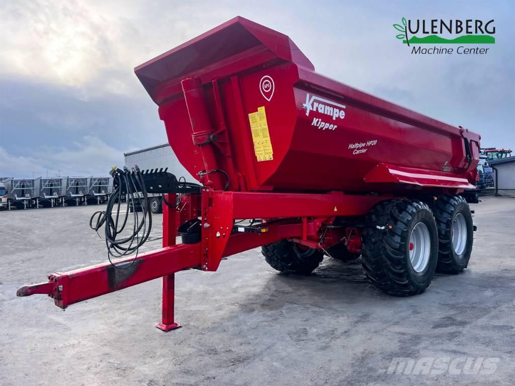 Krampe HP 20 Remolques volquete