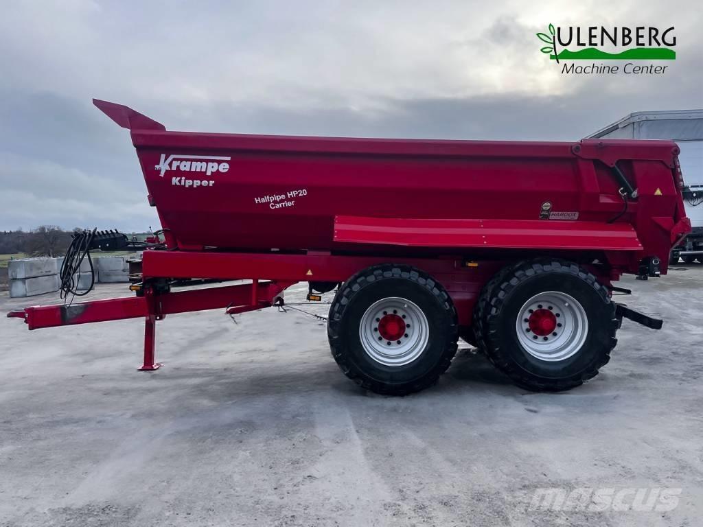 Krampe HP 20 Remolques volquete