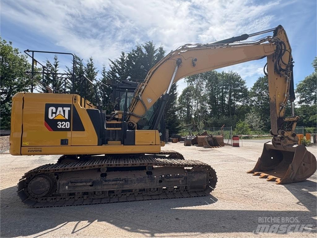 CAT 320 07B Excavadoras de cadenas