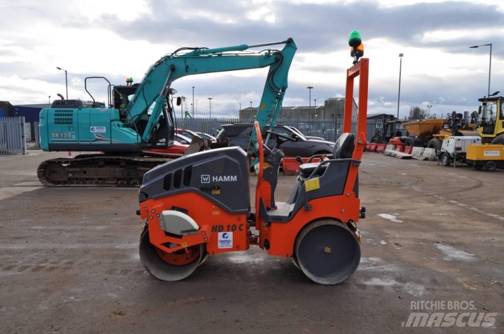 Hamm HD 10 C VV Rodillos de doble tambor