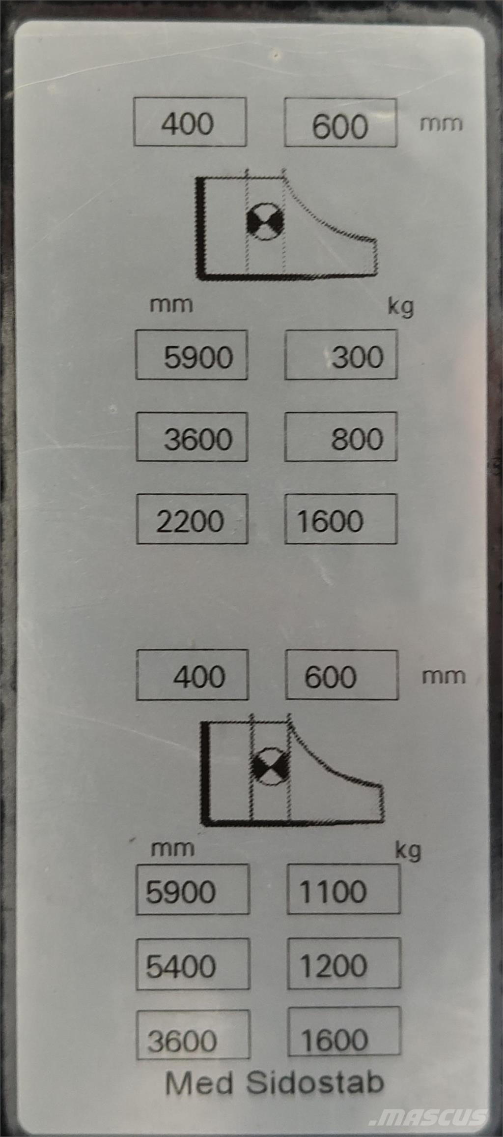 Mitsubishi SBR16NI Apiladores eléctricos autopropulsados