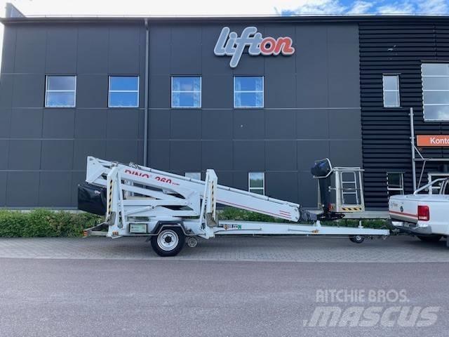 Dino 260 XTD Skylift Plataformas remolcables