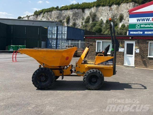 Thwaites 3 tonne Dúmpers de obra