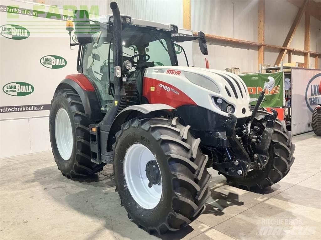 Steyr 4125 profi Tractores