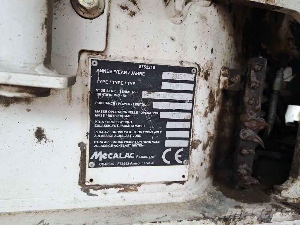 Mecalac 12 MTX Excavadoras de ruedas