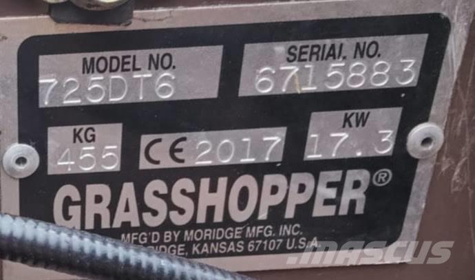Grasshopper 725 DT 6 Segadoras profesionales