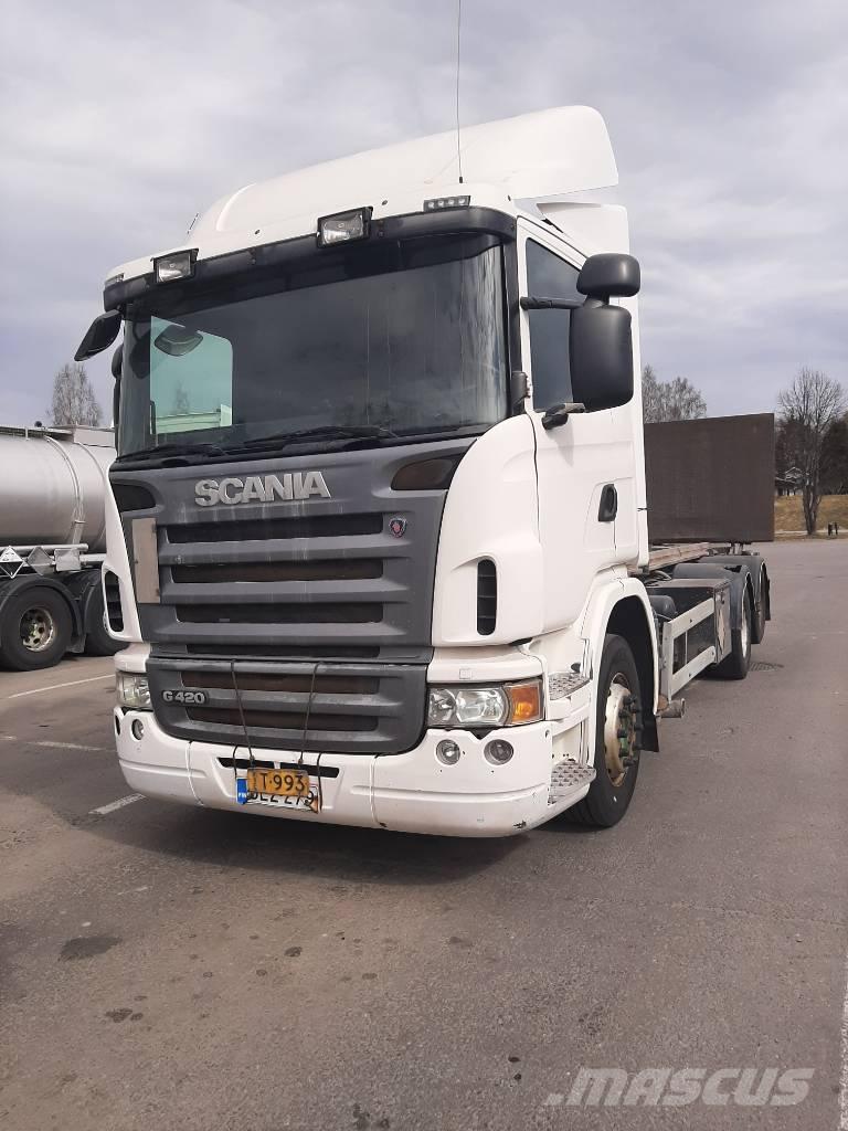 Scania G 420 Camiones portacontenedores