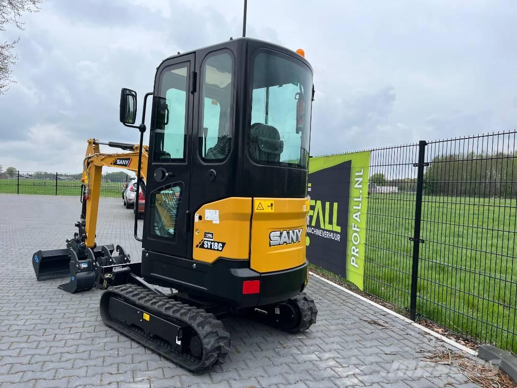 Sany SY 18 C Mini excavadoras < 7t