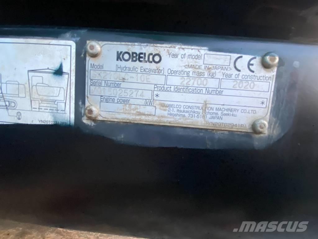 Kobelco SK210LC-10E Excavadoras de cadenas