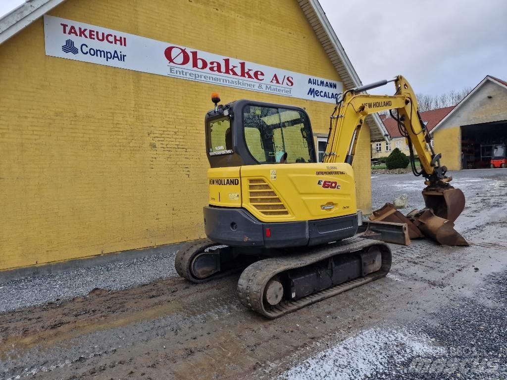 New Holland E60C Mini excavadoras < 7t