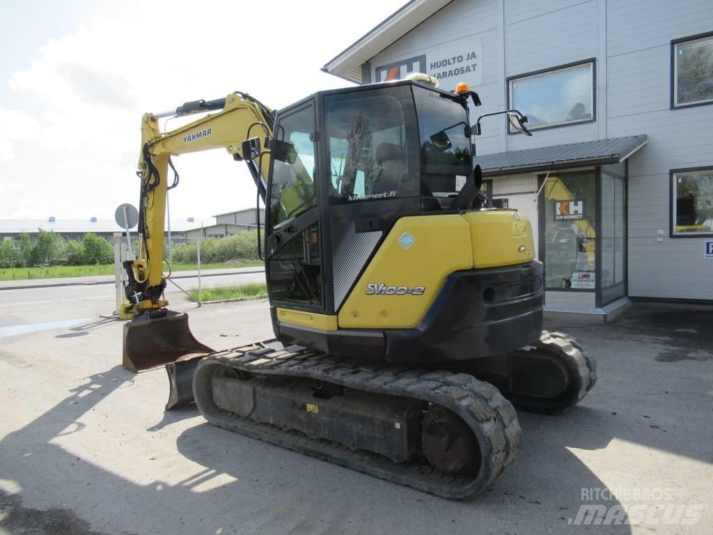 Yanmar SV 100-2A Excavadoras 7t - 12t