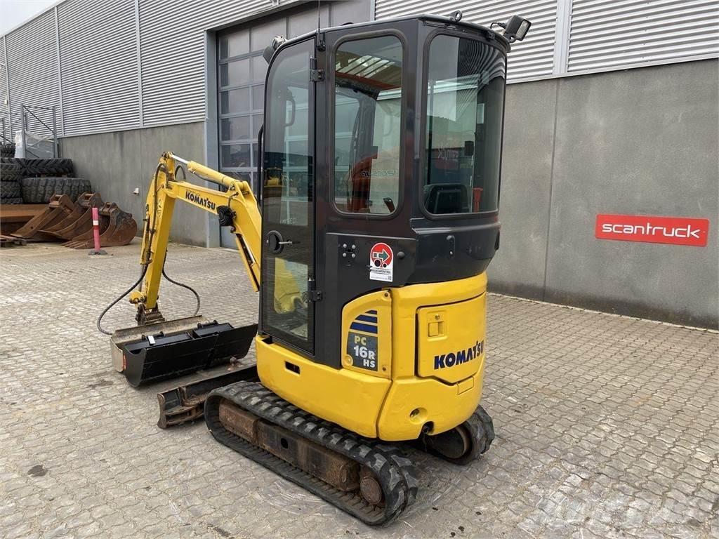 Komatsu PC16R-3HS Excavadoras de ruedas