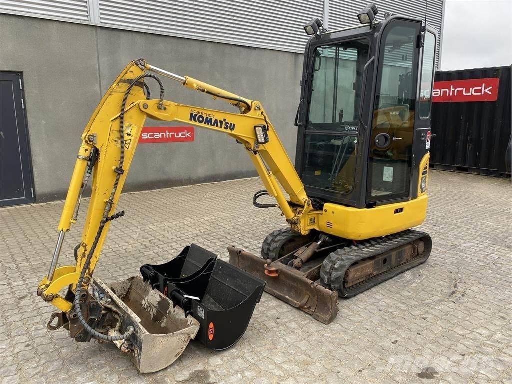 Komatsu PC16R-3HS Excavadoras de ruedas