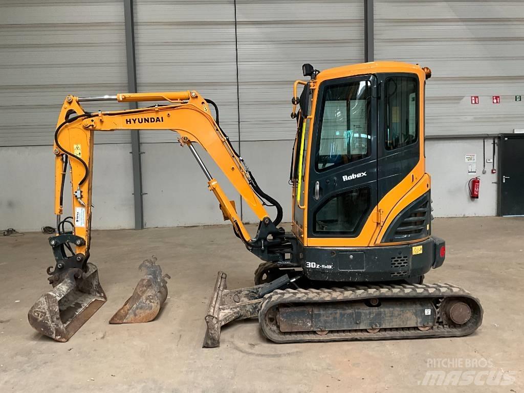 Hyundai 30 Z-9AK Mini excavadoras < 7t