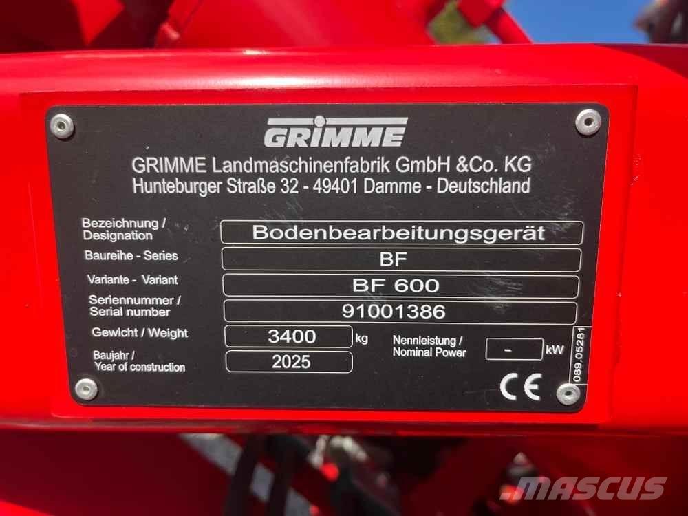 Grimme BF Equipos para patatas - Otros