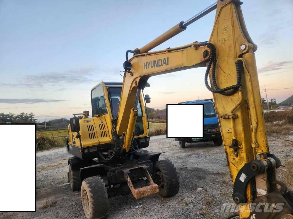 Hyundai Robex 55 W-7 Excavadoras de ruedas