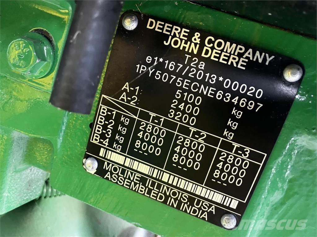 John Deere 5075E Tractores