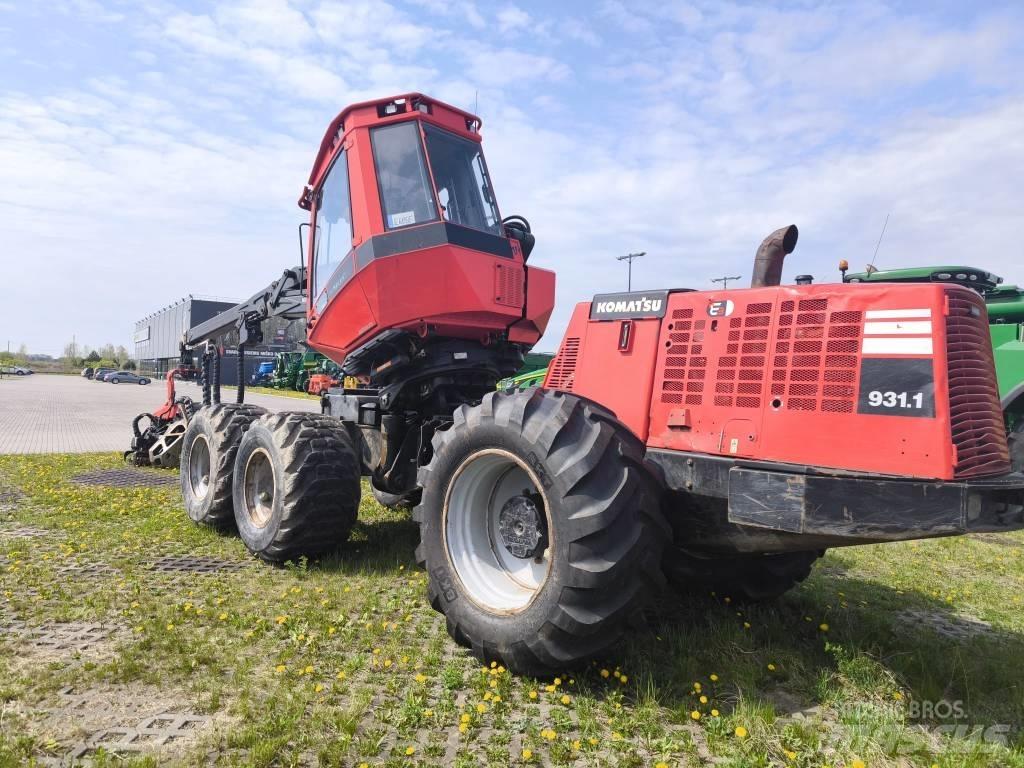 Komatsu 931.1 Cosechadoras