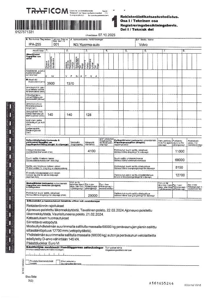 Volvo FH 460 LNG Cabezas tractoras