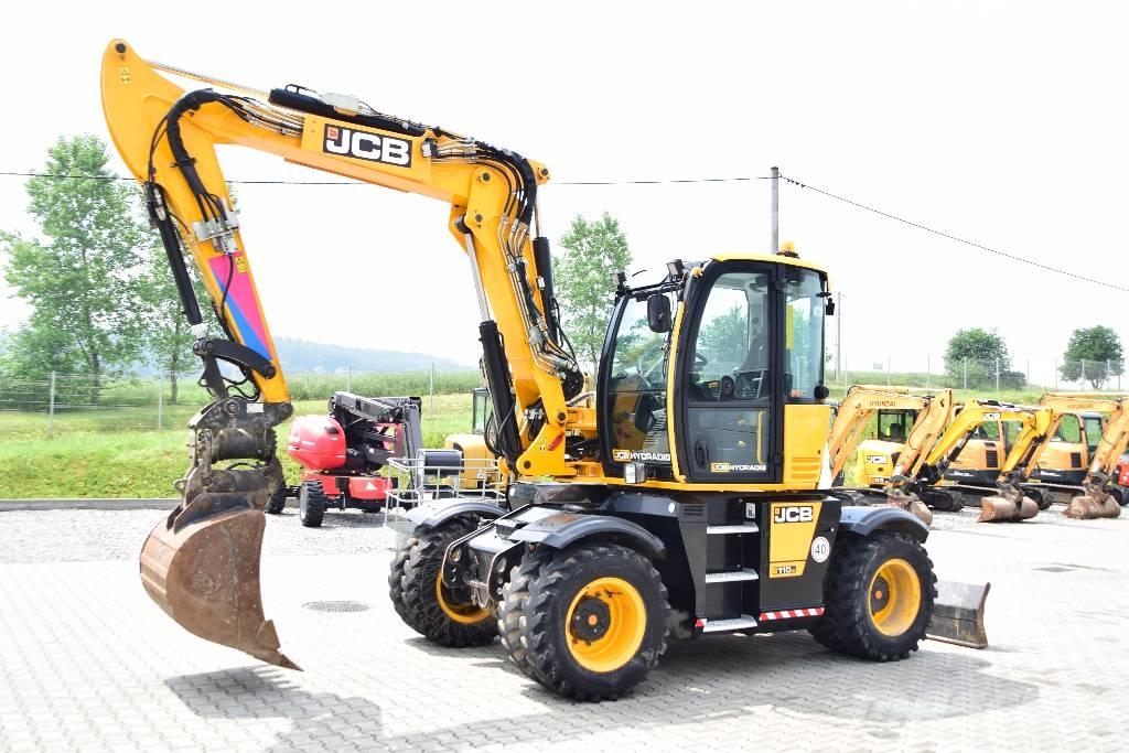 JCB Hydradig Excavadoras de ruedas