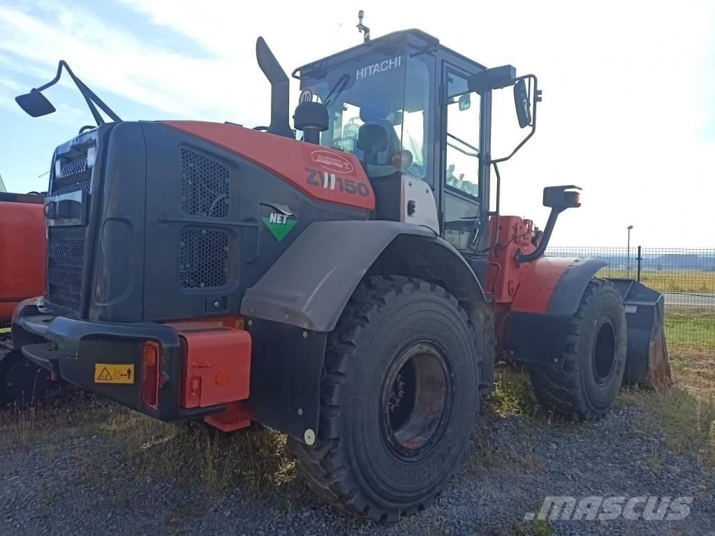 Hitachi ZW150 Cargadoras sobre ruedas