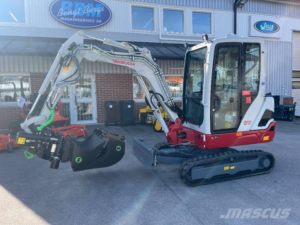 Takeuchi TB 225 Mini excavadoras < 7t