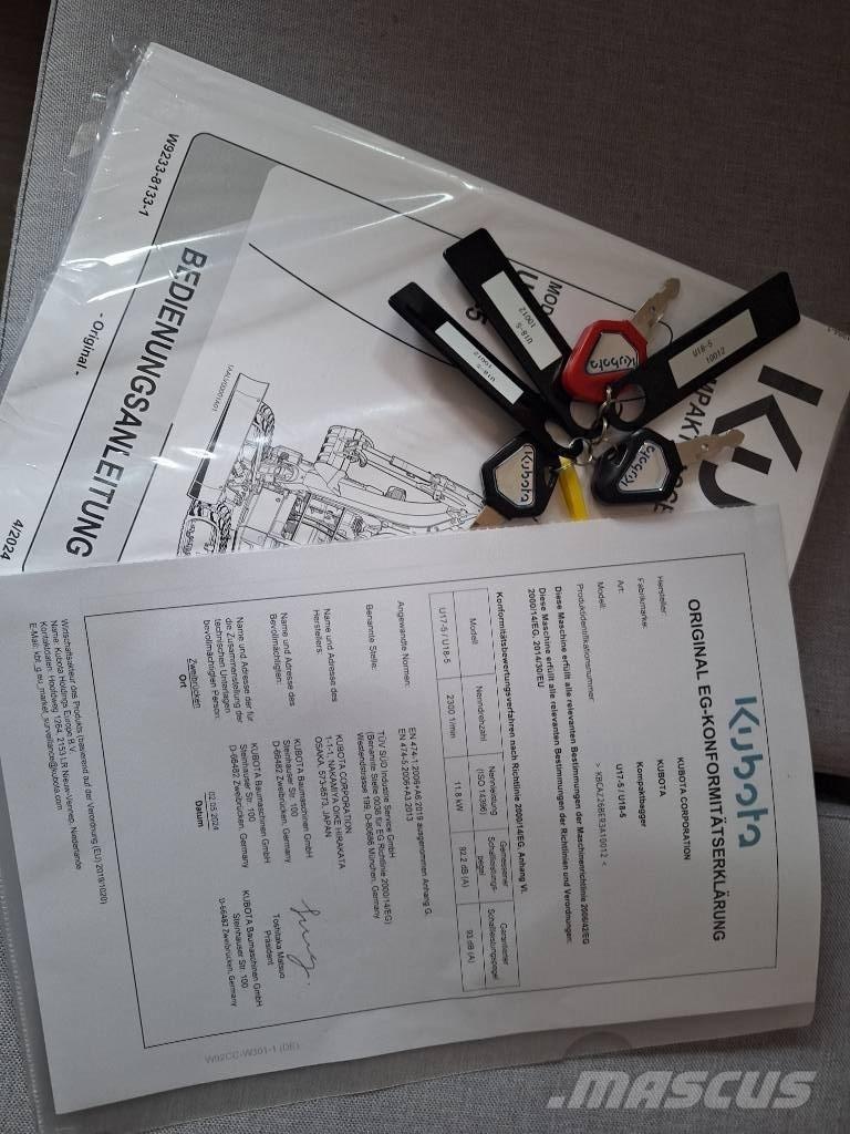 Kubota U 18-5 Mini excavadoras < 7t