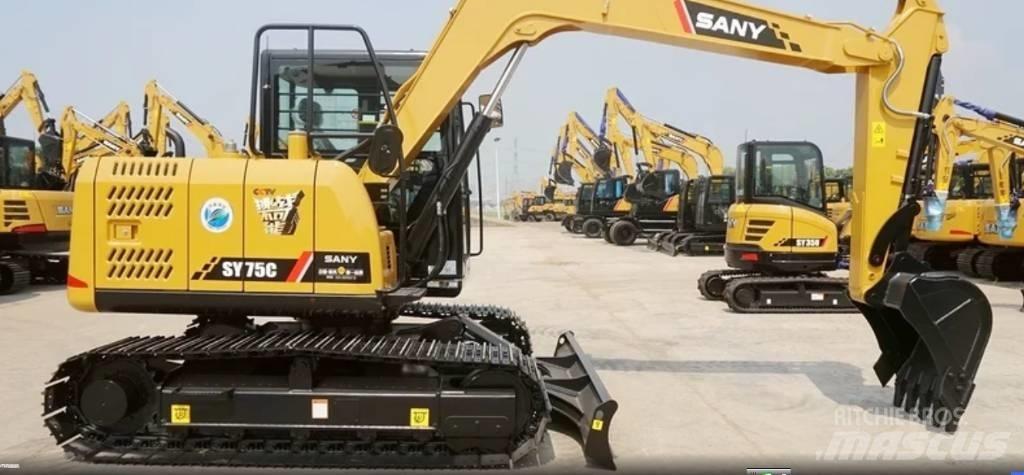 Sany SY 75 C Excavadoras 7t - 12t
