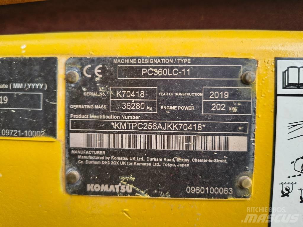 Komatsu PC 360 LC- 11 Excavadoras de cadenas