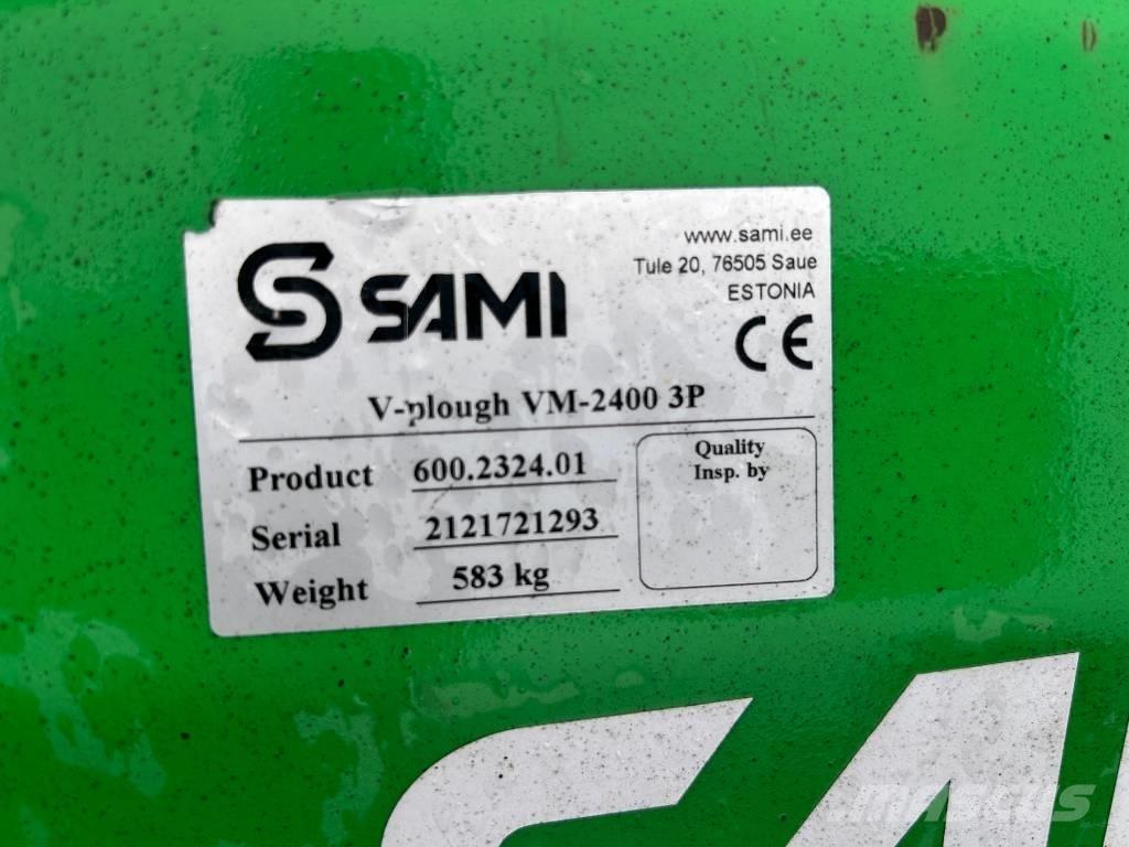 Sami VB2400 Láminas y cuñas quitanieves