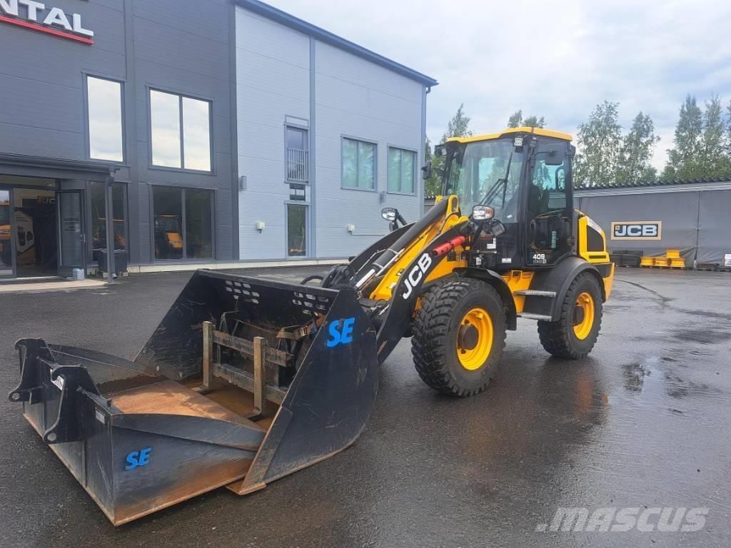 JCB 409 Cargadoras sobre ruedas