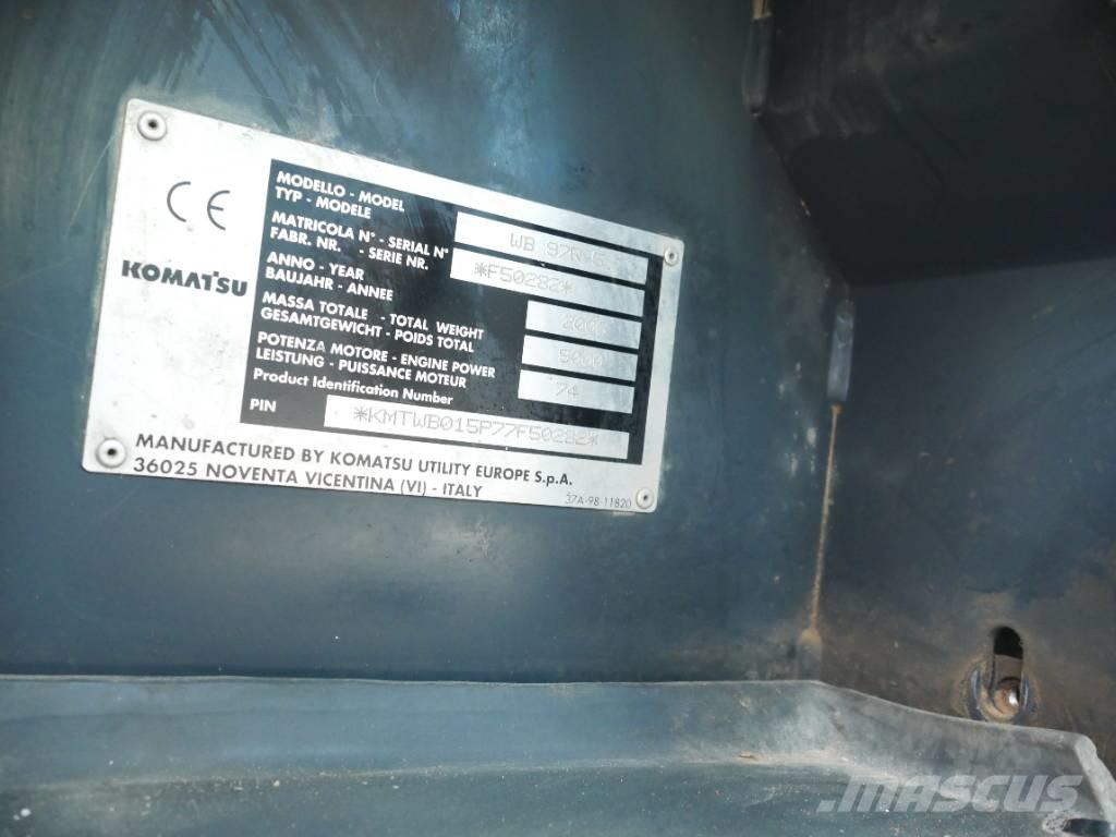 Komatsu WB 97 R-5 Retrocargadoras