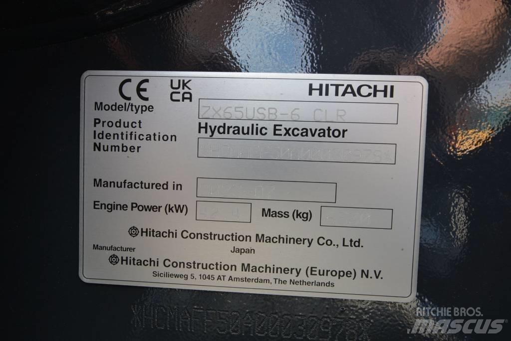 Hitachi ZX 65 USB-6 Mini excavadoras < 7t