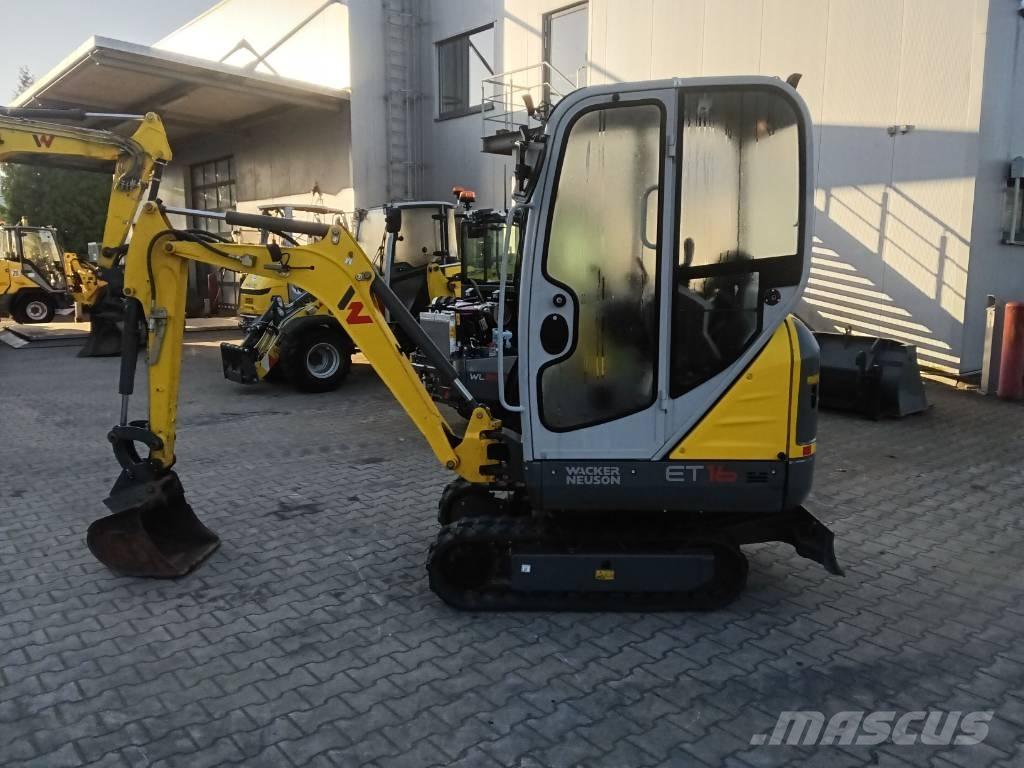 Wacker Neuson ET16 Excavadoras de cadenas