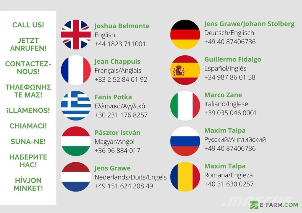 John Deere f441m Empacadoras cuadradas