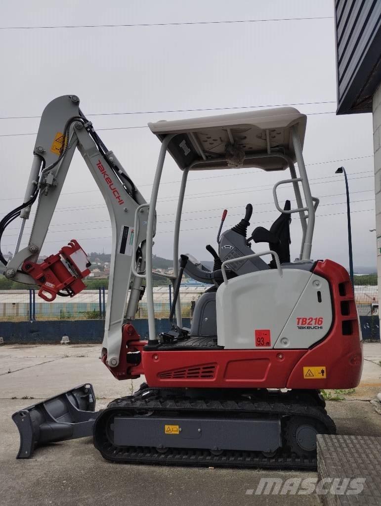 Takeuchi TB 216 Mini excavadoras < 7t