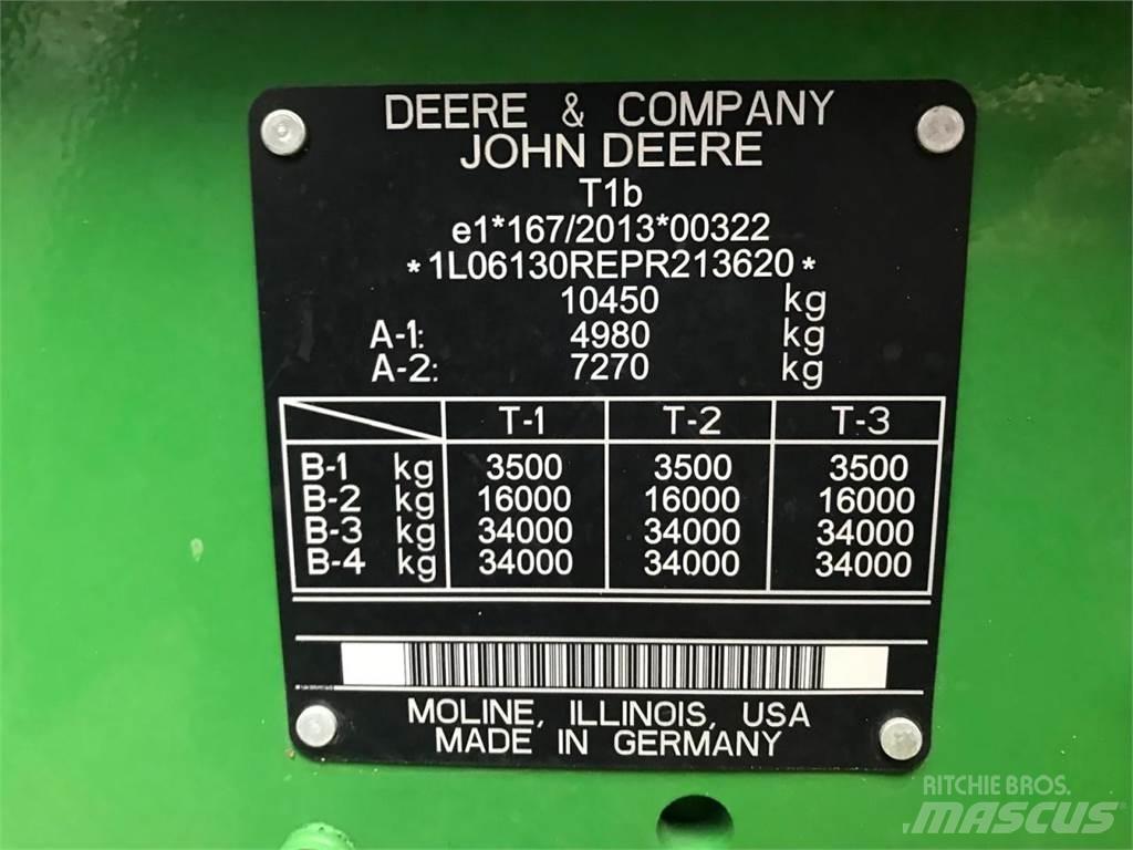 John Deere 6R 130 Tractores
