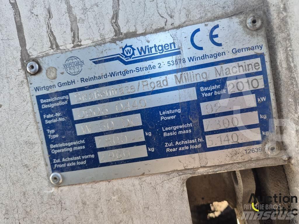 Wirtgen W50DC Máquinas moledoras de asfalto en frío